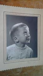 İzmir Foto Ali Balım Paspartulu Büyük Boy Çocuk Fotoğrafı