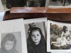 K62---1950'LER BİR KIZ ÇOCUĞUNA AİT 6 FOTOĞRAF