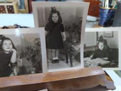 K62---1950'LER BİR KIZ ÇOCUĞUNA AİT 6 FOTOĞRAF