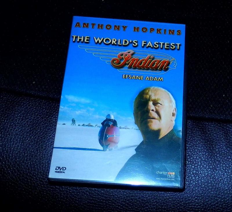 THE WORLD'S FASTEST INDIAN EFSANE ADAM ANTHONY HOPKINS DVD