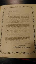 TÜRKİYE İŞ BANKASI KULLANILMAMIŞ PLASTİK KAPLI DEFTERLERİ...