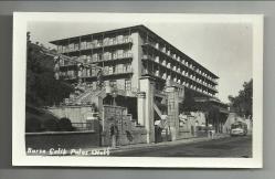 BURSA ÇELİK PALAS OTELİ ÖNÜNDE MERCEDES OTOBÜS ESKİ FOTOKART...