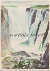 Bei den Victoria Fallen in Rhodesien / Sanella Bilder Sammelwerk Afrika Bild 46
