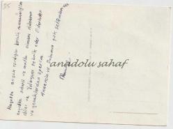 Kış ve Doğa Temalı Simli Kartpostal 4 / Emniyet Basımevi