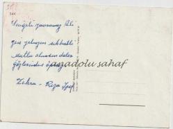 Kış ve Doğa Temalı Simli Kartpostal 5 / Emniyet Basımevi