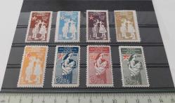 1955 TÜRKİYE ÇOCUK ESİRGEME KURUMU ŞEFKAT PULLARI MNH TAM SERİ CC2RR1 2024 KATALOK DEĞERİ;500.00TL NADİR