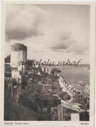 Boğaziçi, Rumeli Hisarı, İstanbul / Kartpostal Tasvir Neşriyatı, Ziyad Ebüzziya Haftalık Takvim