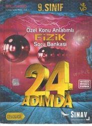 SINAV YAYINLARI 9. SINIF 24 ADIMDA ÖZEL KONU ANLATIMLI FİZİK SORU BANKASI