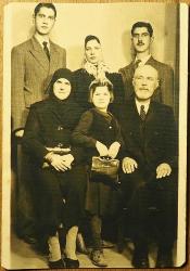 Efemera - ESKİ DÖNEM SİYAH BEYAZ FOTOĞRAF-AİLE - kitantik - kitaLog