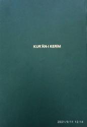 KUR'AN - I KERİM - SAYFA TUTAR BERKENAR SECA VENTLİ MEDLİ VE KASIRLIDIR