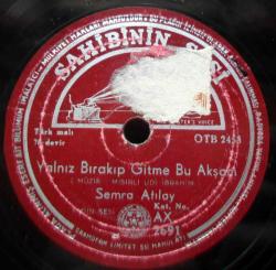 Efemera - SEMRA ATILAY - YALNIZ BIRAKIP GİTME BU AKŞAM - KERİZCİLER - kitantik - kitaLog