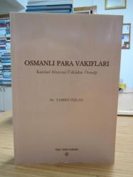 Osmanlı Para Vakıfları Kanuni Dönemi Üsküdar Örneği
