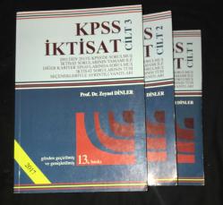KPSS İKTİSAT 3 Cilt [Takım] 2017 - 13.Baskı