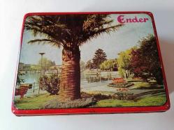 ENDER FANTAZİ ŞEKELEMELER ESKİ DÖNEM TENEKE KUTU..