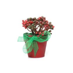 Masa Üzerin Dekoratif  çiçek Saksısı , Süs, Hediyelik Obje, Minyatür Saksı Süsü