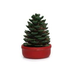 Masa Üzerin Dekoratif   Çiçek Saksısı , Süs, Hediyelik Obje, Minyatür Saksı Süsü