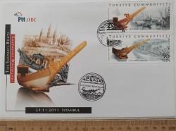 2011 SALTANAT KAYIKLARI FDC İLK GÜN ZARFI 2A 2024 KATALOK DEĞERİ;240.00TL SS2B NADİR