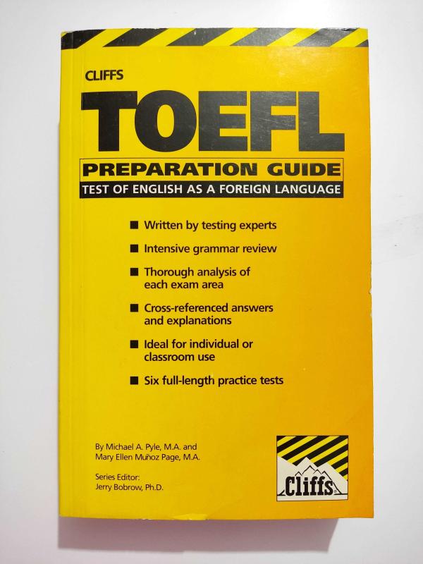 Preparation guide. TOEFL Cliffs. TOEFL preparation Guide
