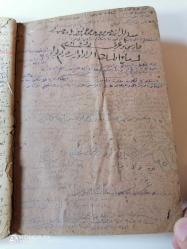 OSMANLICA YAZILMIŞ LEBALEB DOLU DEFTER...