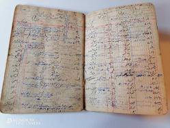 OSMANLICA YAZILMIŞ LEBALEB DOLU DEFTER...