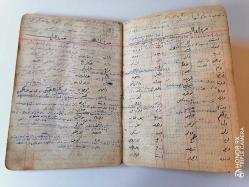 OSMANLICA YAZILMIŞ LEBALEB DOLU DEFTER...