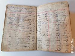 OSMANLICA YAZILMIŞ LEBALEB DOLU DEFTER...