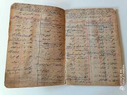 OSMANLICA YAZILMIŞ LEBALEB DOLU DEFTER...