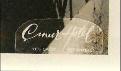 1966 SENESİ YEŞİLKÖY ÇINAR HOTEL BİR AİLENİN KONAKLAMA FOTOĞRAFLARI...