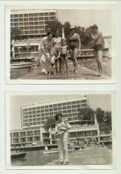 1966 SENESİ YEŞİLKÖY ÇINAR HOTEL BİR AİLENİN KONAKLAMA FOTOĞRAFLARI...