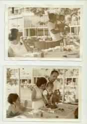 1966 SENESİ YEŞİLKÖY ÇINAR HOTEL BİR AİLENİN KONAKLAMA FOTOĞRAFLARI...
