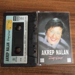 Akrep Nalan - Dağ çiçeği / kağıt baskı sarı bandrol kaset