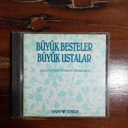 BÜYÜK BESTELER BÜYÜK USTALAR - CUMHURİYET DÖNEMİ BESTECİLERİ - CD