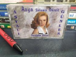ASYA SABANCI DÜZGİT - ASYALI GÜNLER - SEVDİĞİM ADAM - AMBALAJLI - KASET