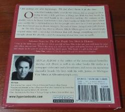Mitch Albom - The Five People You Meet In Heaven - Audiobook Cd