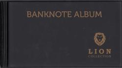 Lion Marka Kağıt Para Albümü 20 Yaprak 40 Adet Para İçin Siyah Renk Sıfır