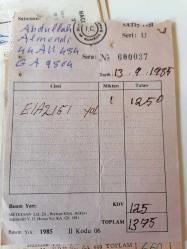 TÜM TÜRKİYE'DEN LOKANTA PERAKENDE FİŞLERİ LOTU...