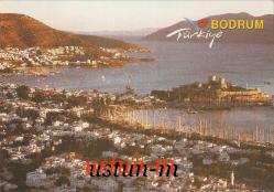 2004 POSTADAN GEÇMİŞ BODRUM KARTPOSTALI...