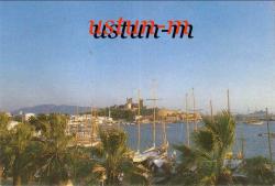 1980'Lİ YILLAR POSTADAN GEÇMİŞ BODRUM KARTPOSTALI...