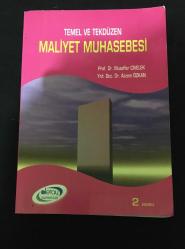 TEMEL VE TEKDÜZEN MALİYET MUHASEBESİ 2.Baskı