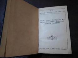 ERKEK SANAT ENSTİTÜLERİ İLE ERKEK ORTA SANAT OKULLARI ÖĞRETİM PROGRAMI