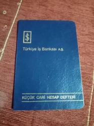 Efemera - Türkiye İş Bankası Hesap Defteri - kitantik - kitaLog