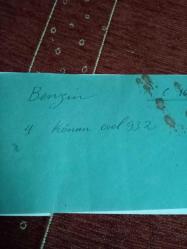 Benzin karnesi koçanı ve makbuzu lotu 1929-1932