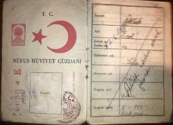 Nüfus Hüviyet Cüzdanı 1970