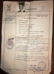 Nüfus Hüviyet Cüzdanı Sureti 1963