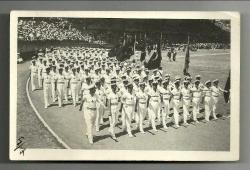 19 MAYIS GÖSTERİLERİ 1957 SENESİ DOLMABAHÇE STADYUMU ORİJİNAL FOTOĞRAF...
