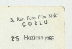 27 HAZİRAN 1966 ÇORLU,MALT HÜLASASI İÇEN SUBAYLARIN MASABAŞI KUTLAMASI...