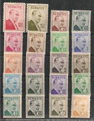 LOT.10 » 1957 ATATÜRK 'ÇİFT ÇİZGİLİ ÇERÇEVELİ PORTRE
