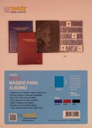 TEKSÖZ, MC20 , Madeni Para Albümü, Kapamalı ,200 Adetlik Bordo