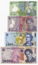 Efemera - Romanya 1-5-1000-50.000 Lei Para Koleksiyonu ÇT/Çil - kitantik - kitaLog