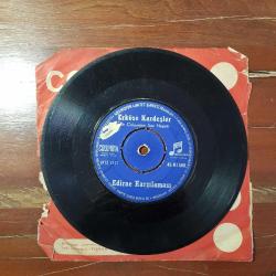 Erköse Kardeşler ve Columbia Saz Heyeti - Kağıthane Çiftetellisi & Edirne Karşılaması - 45'lik Plak